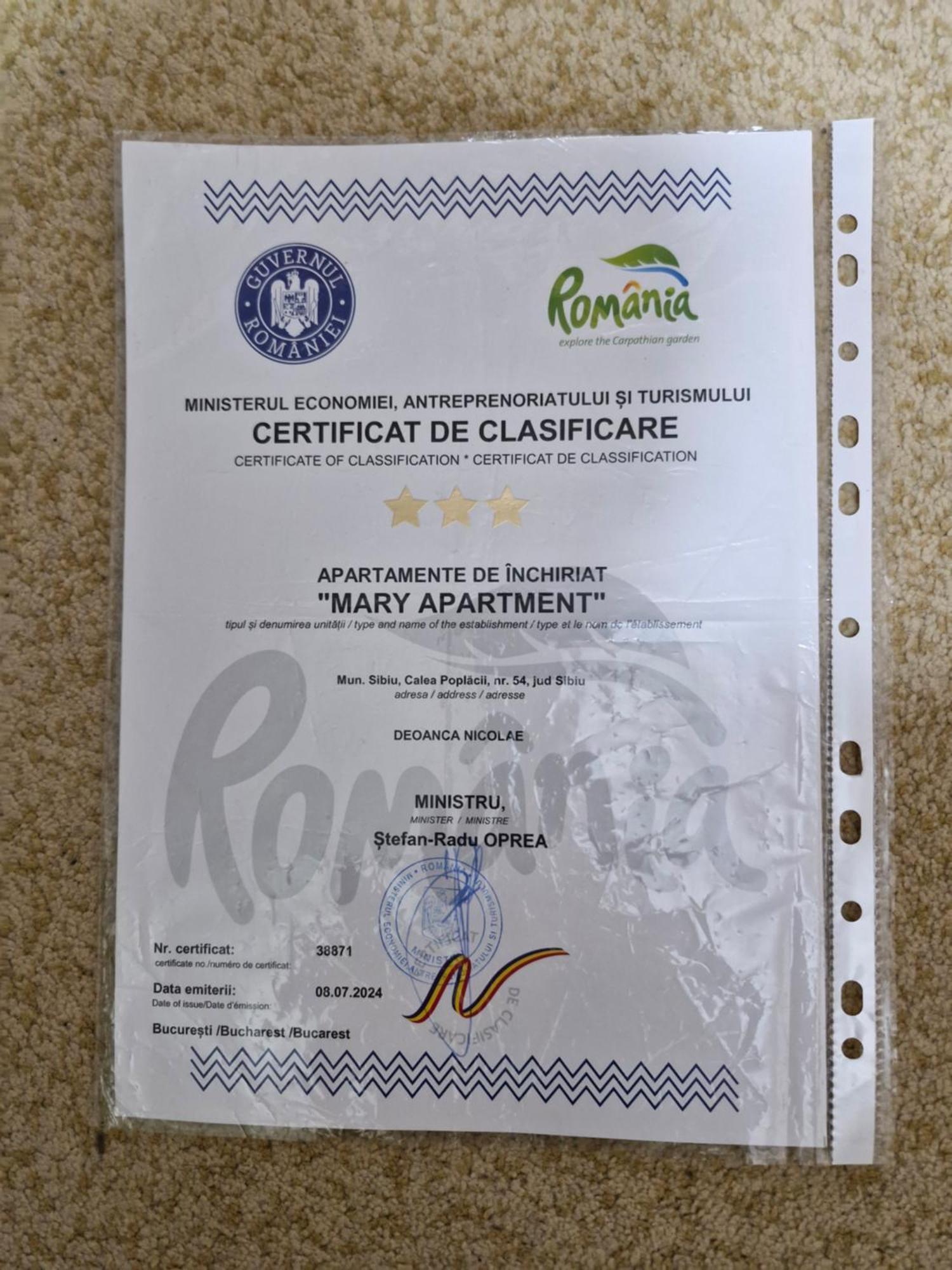 Mary Apartment سيبيو المظهر الخارجي الصورة
